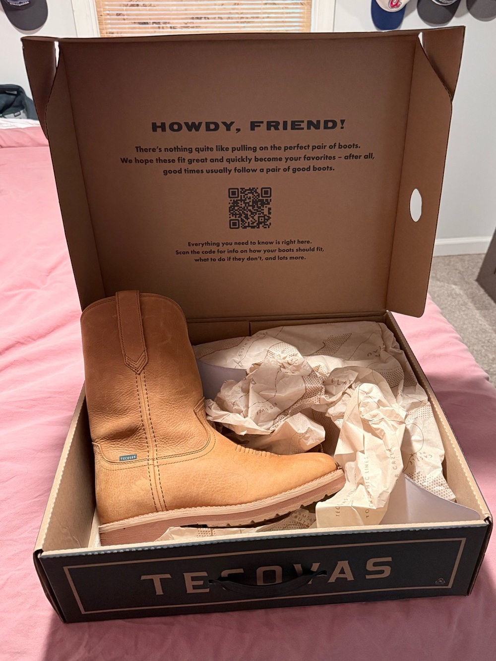 Tecovas Tan Leather Men's Boots